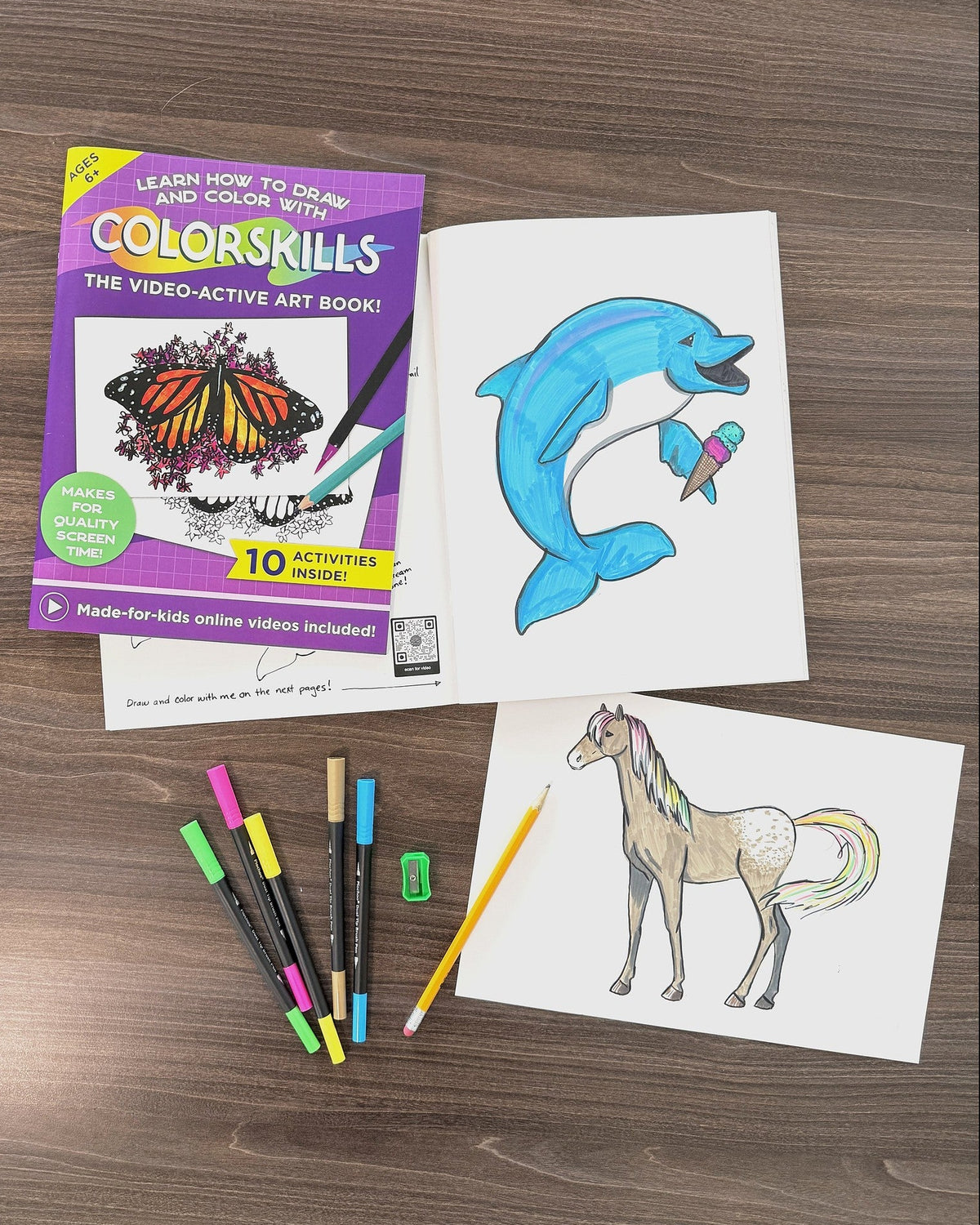 Animals & Princesses: Tutorial Drawing Book for Kids