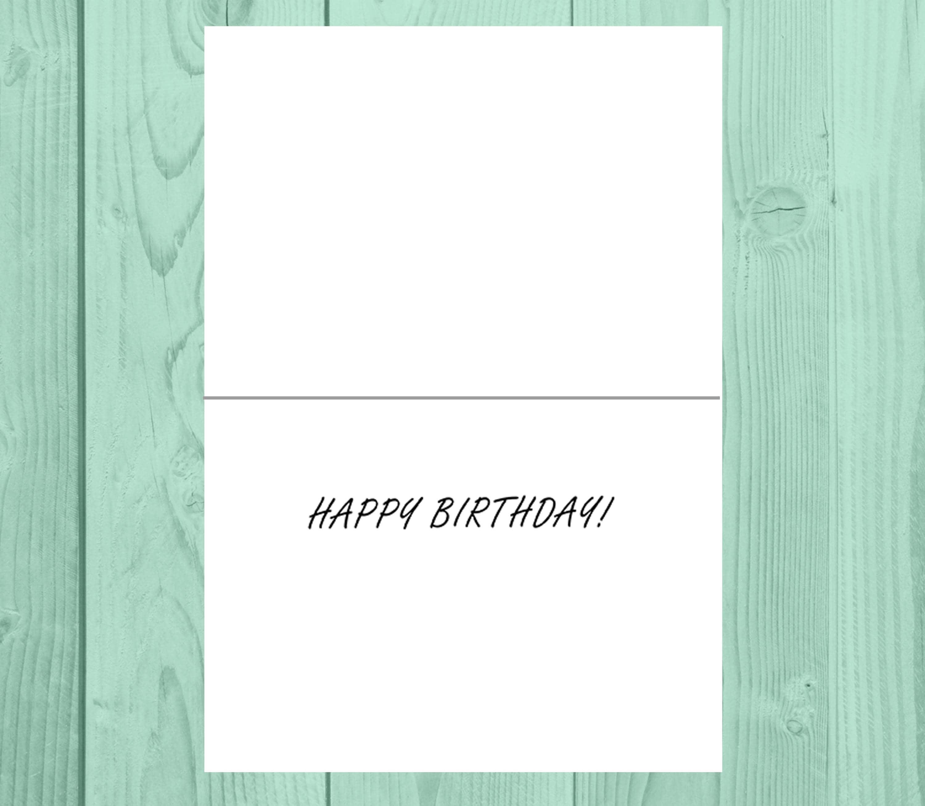 Horse Lover's Birthday Card - Horse Birthday - Palomino Hand Drawn Watercolor Birthday Cards