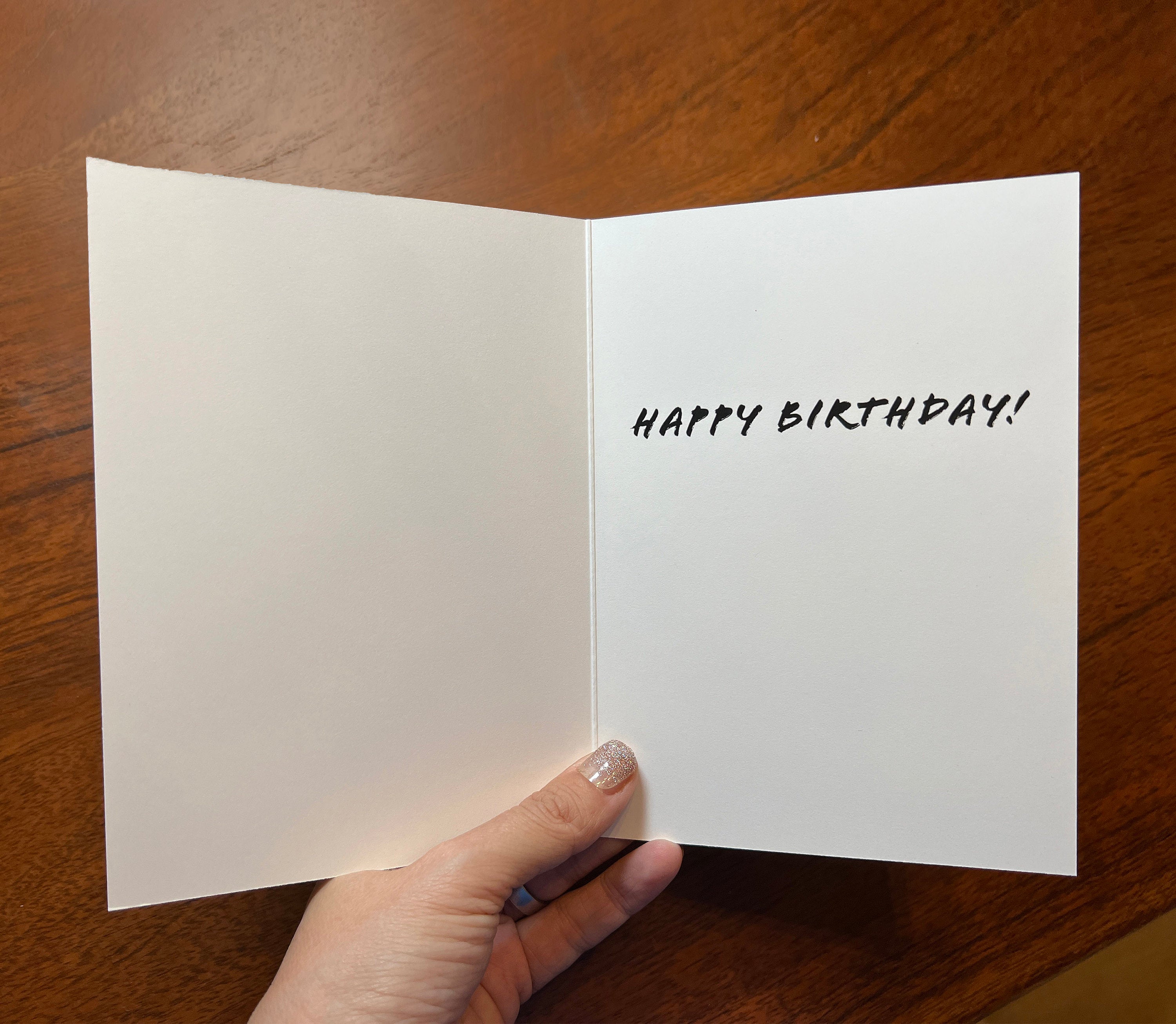 Birthday Cake Card, Chocolate Cake Card, Cake Lover Gift, Dessert Lover Birthday Card, Sweet Tooth Gift, Cute Birthday Card