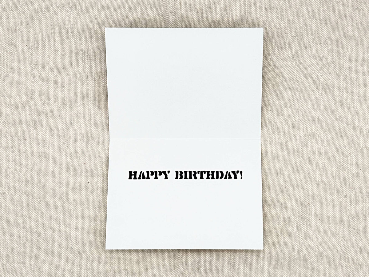 F-22 Raptor birthday card by Miss Hairbrush – inside