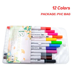 Dual Tip Watercolor Brush Pens