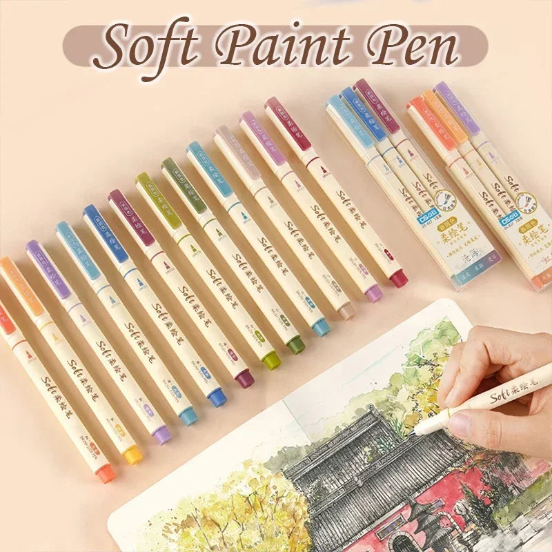 Flexible Tip Art Pen Sets