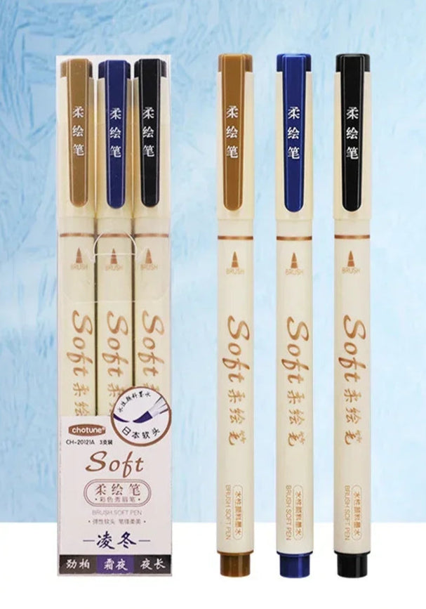 Flexible Tip Art Pen Sets