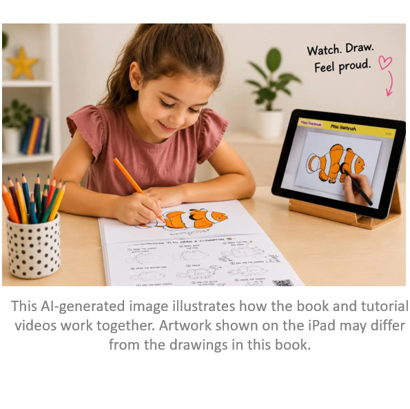 COLORSKILLS: Learn to Draw Sharks, Dragons, and Animals – Step-by-Step Drawing Book for Kids