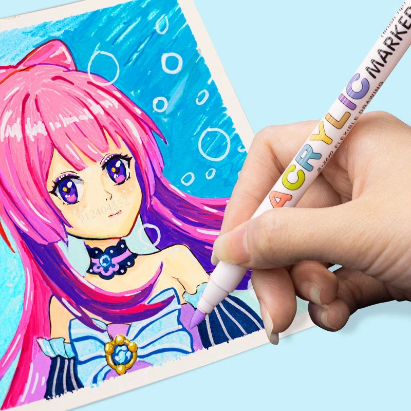 Vibrant Acrylic Paint Pens
