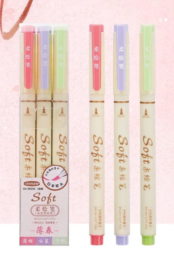 Flexible Tip Art Pen Sets