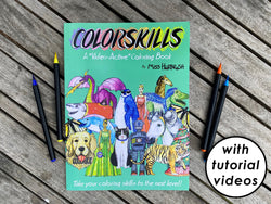 Animal Coloring Book for Children - Art Tutorial for kids - Art Activities for Kids - Birthday Gift - Educational