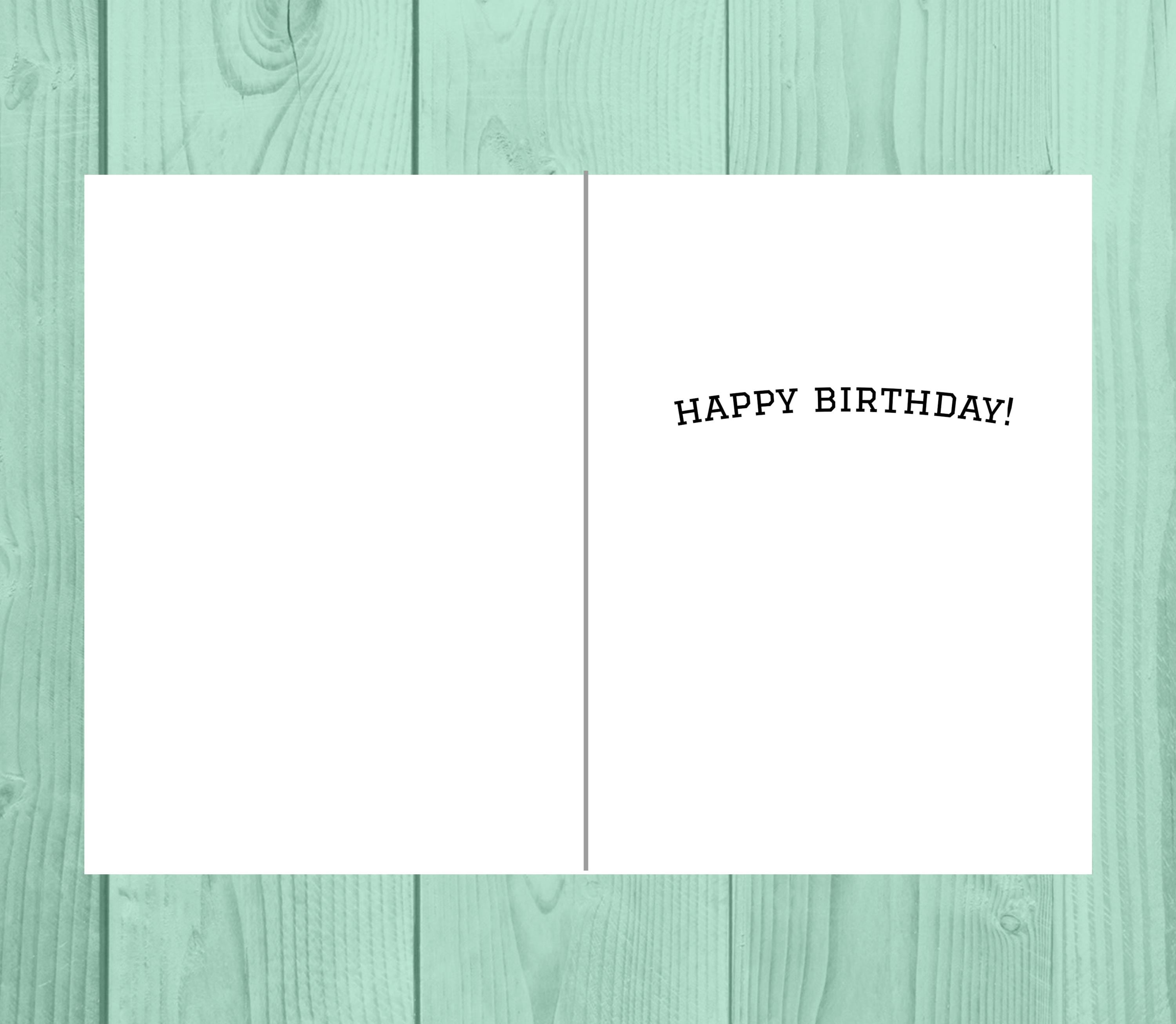 Baseball Birthday Card, Baseball Lover Gift, Baseball Player Card, Sports Birthday Card, Baseball Fan Card, Fun Birthday Greeting Card